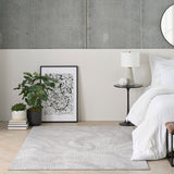 nourison central park west cep01 grey rug