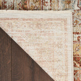 nourison sahar shr01 rust rug