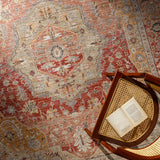 surya khorasan kho 2301 crimson rug