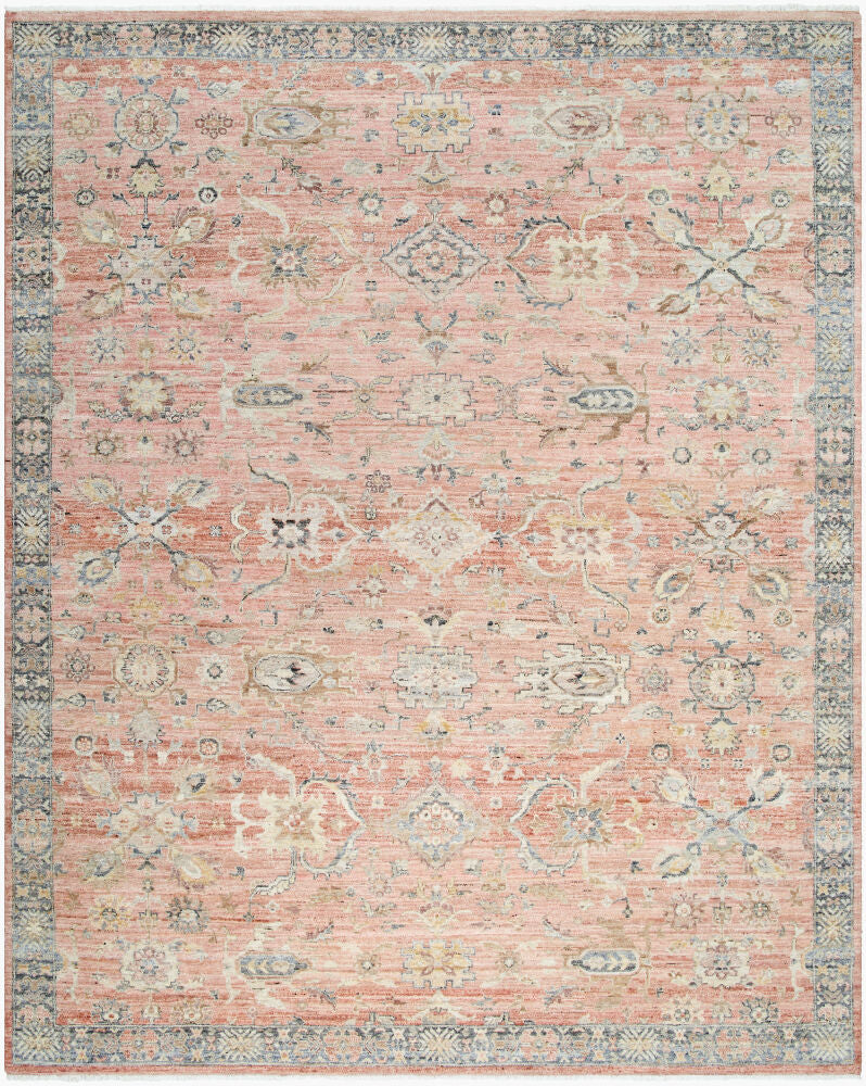 surya khorasan kho 2302 blush rug