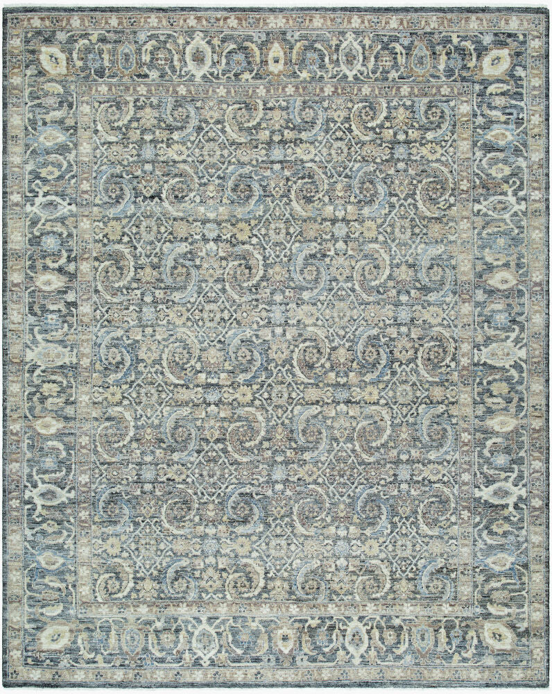 surya khorasan kho 2305 slate blue rug