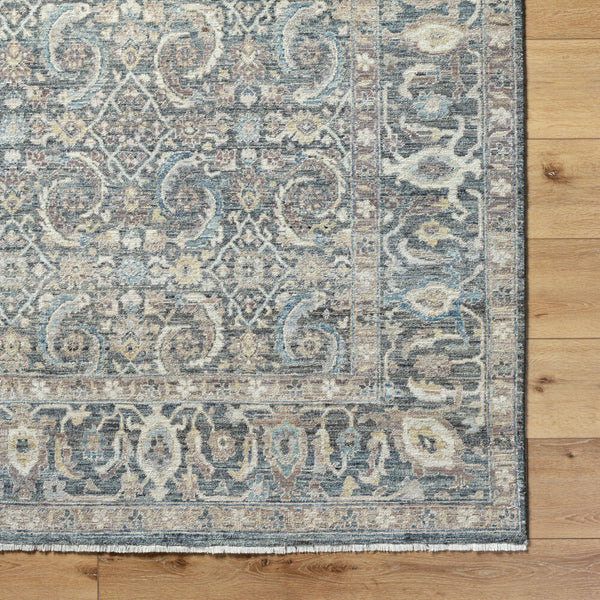 surya khorasan kho 2305 slate blue rug