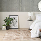 nourison central park west cep01 beige brown rug