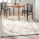 nourison ck009 sculptural scl01 grey rug
