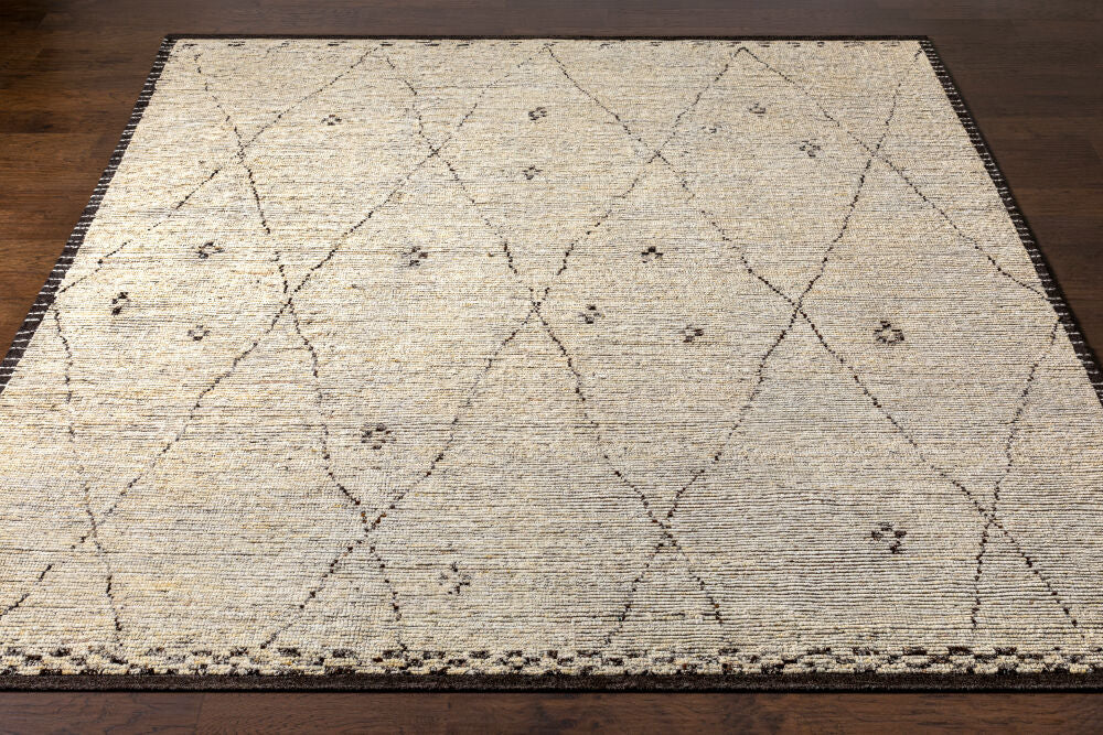 surya khyber khy 2300 black rug