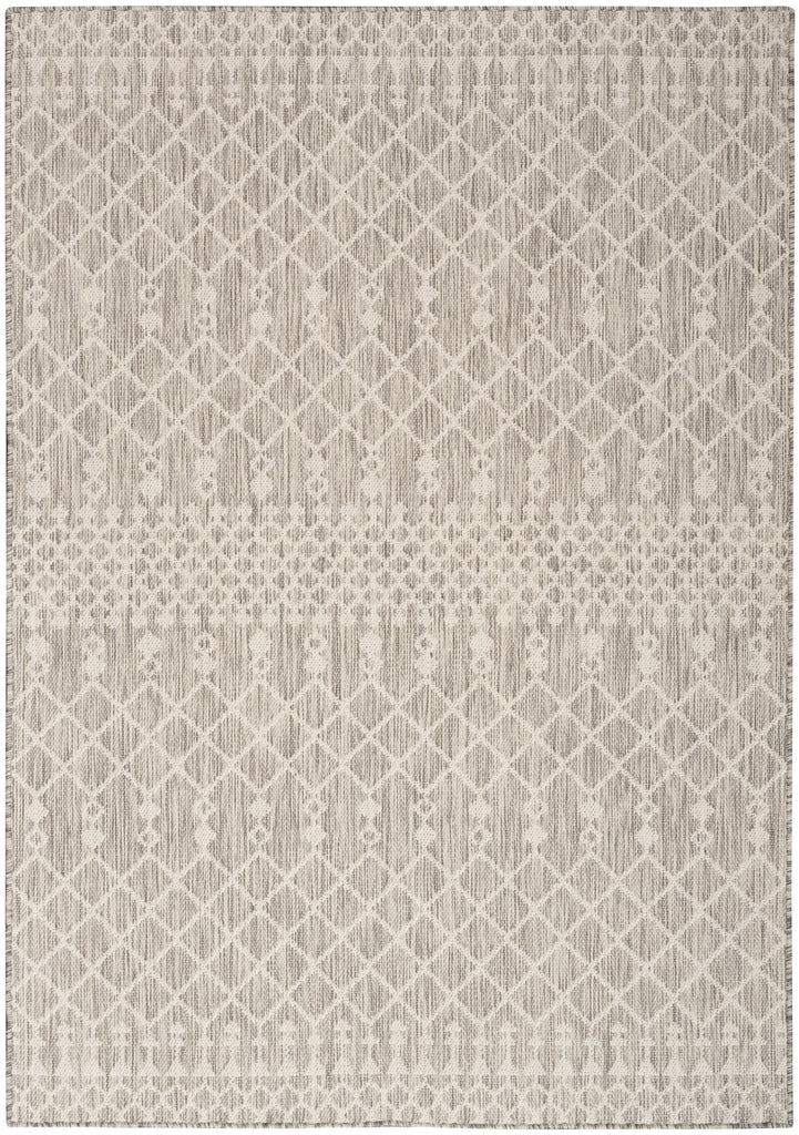 nourison positano pos02 light grey rug