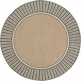 Hauteloom Kidron KID Black Machine Made Olefin Rug