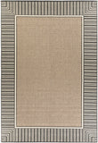 Hauteloom Kidron KID Black Machine Made Olefin Rug