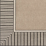 Hauteloom Kidron KID Black Machine Made Olefin Rug