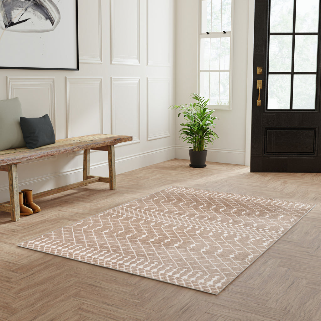 nourison astra machine washable asw10 taupe rug