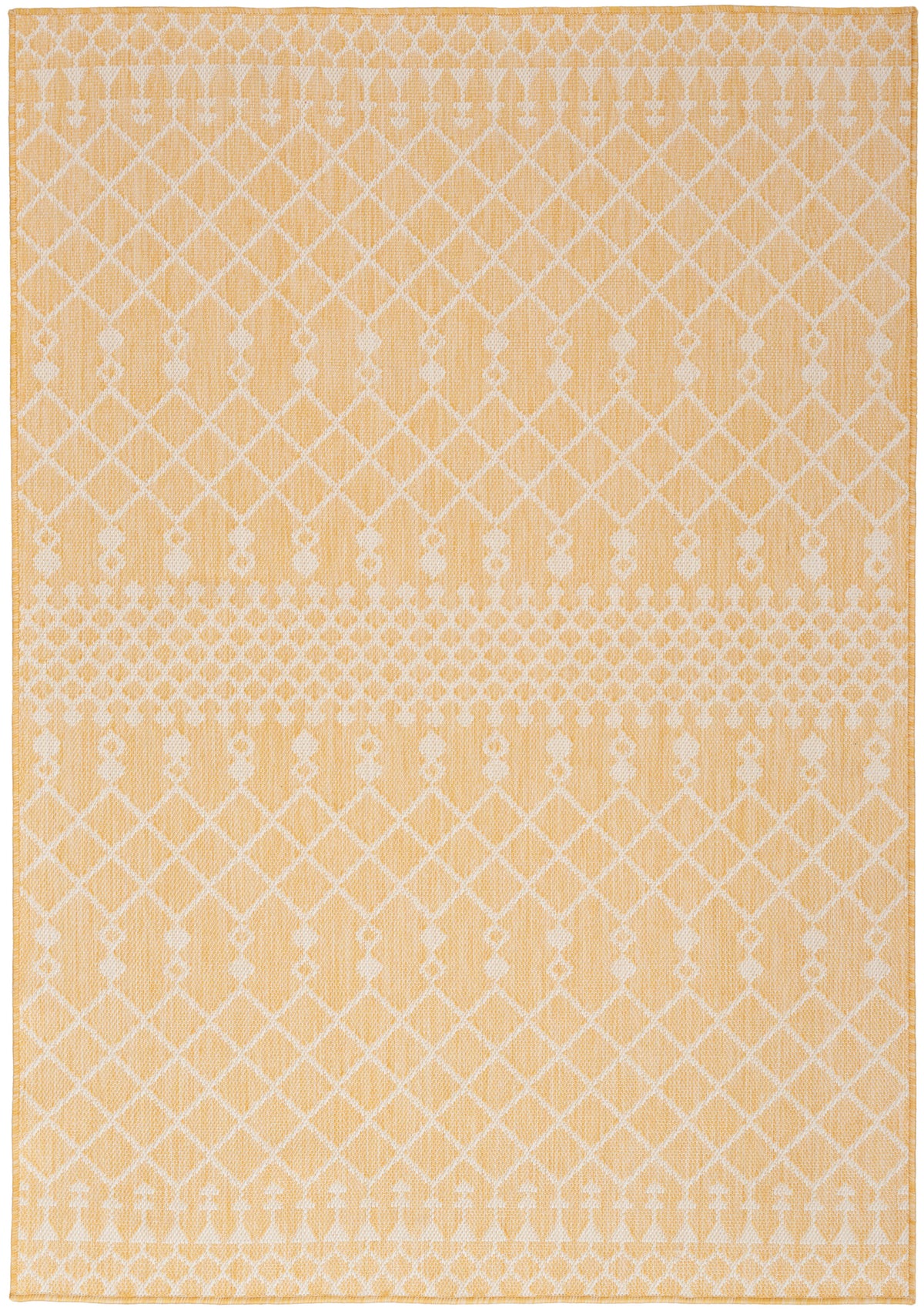 nourison positano pos02 yellow rug