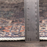 Hauteloom Kittrell KIT Beige Machine Made Chenille-Polyester Rug