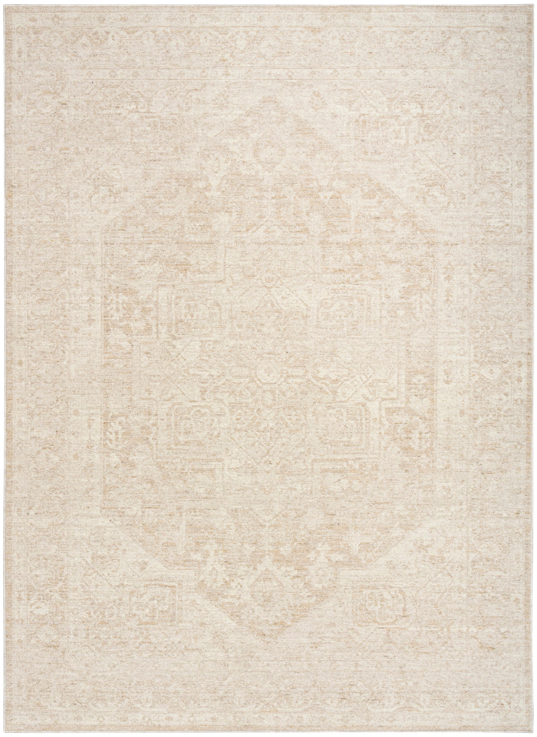 nourison pure shades sad02 beige rug
