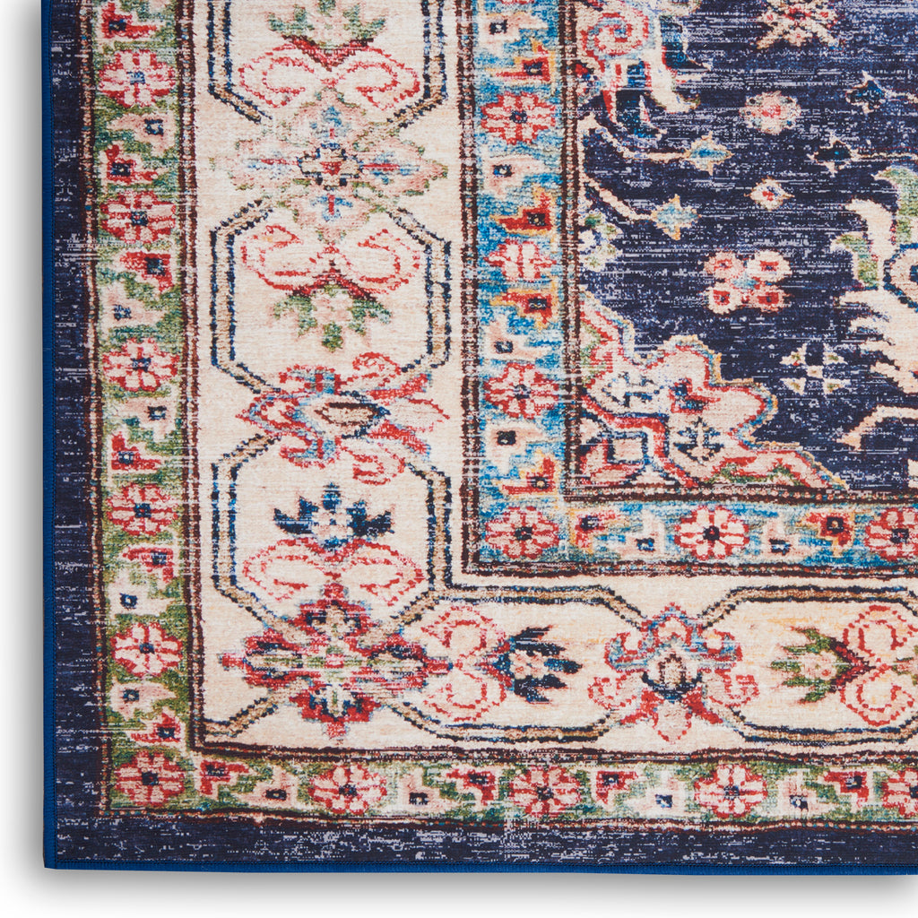 nourison fulton ful01 navy rug