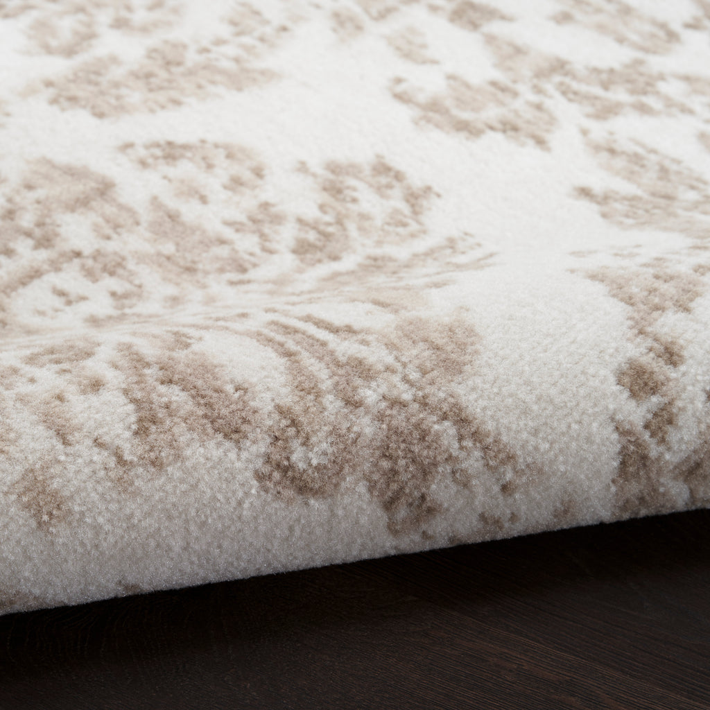 nourison jubilant jub09 ivory beige rug