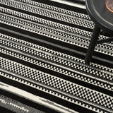 nourison grafix grf41 black white rug