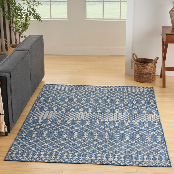 nourison positano pos02 navy blue rug