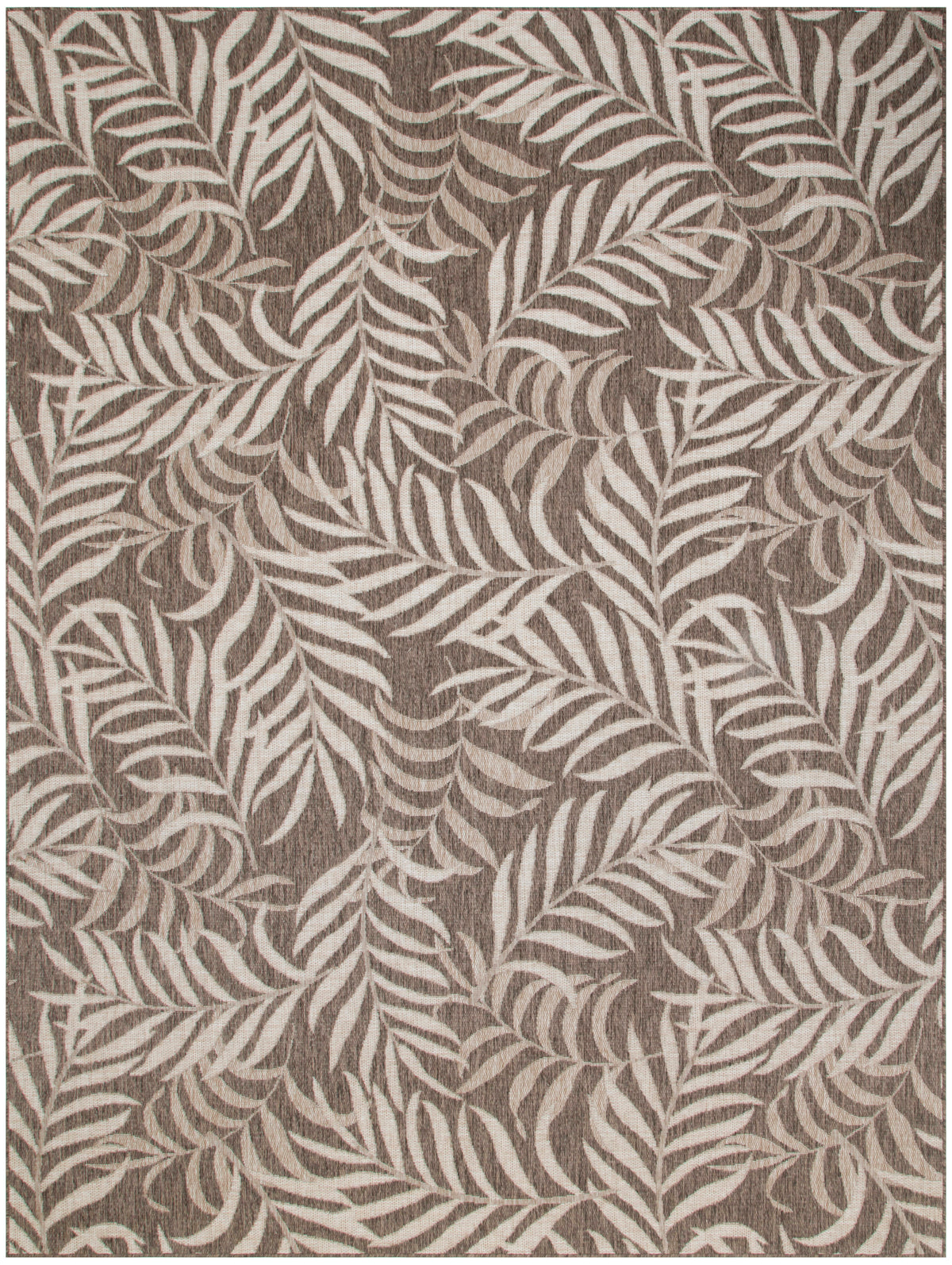 nourison garden oasis goa01 mocha rug