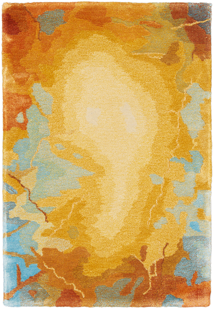 nourison prismatic prs29 gold multicolor rug