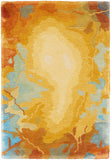 nourison prismatic prs29 gold multicolor rug