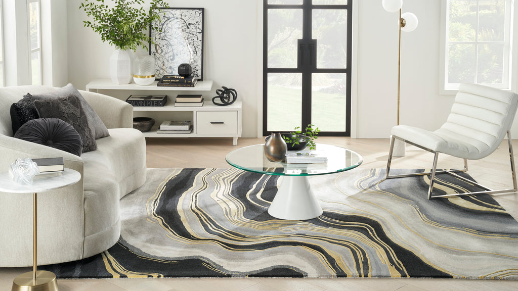nourison prismatic prs31 charcoal grey rug
