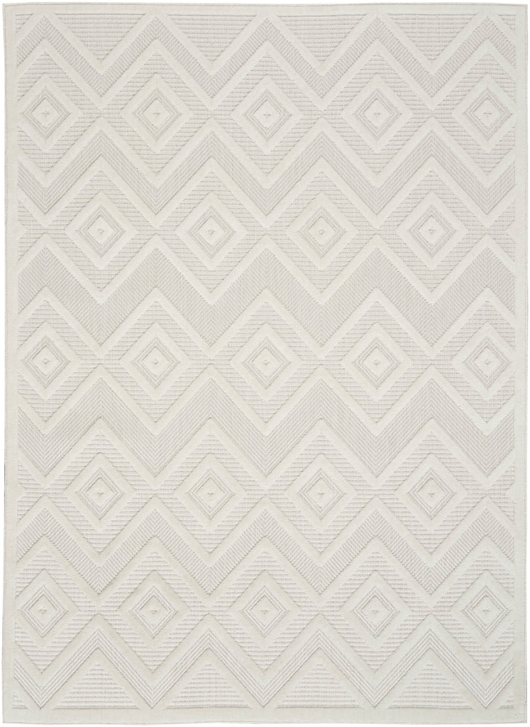 nourison versatile nrv01 ivory white rug