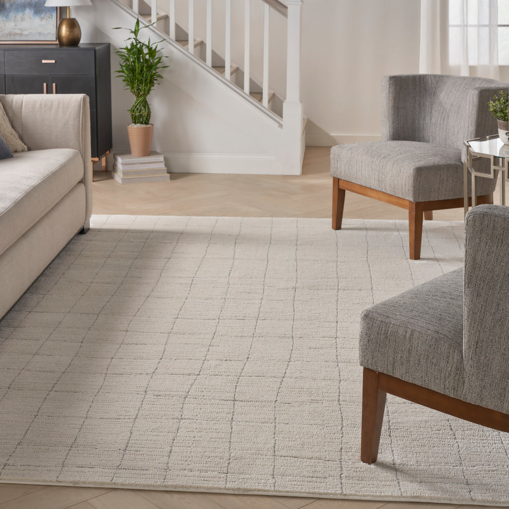 nourison andes and04 ivory grey rug