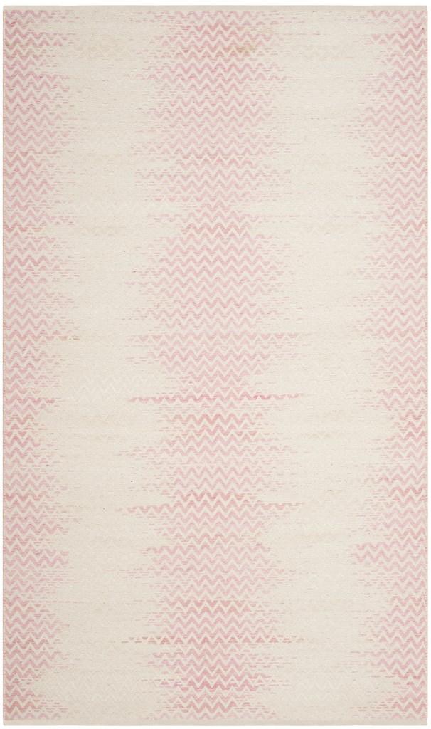 safavieh clearance kilam cotton klc121e light pink rug