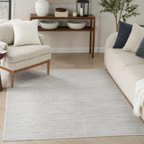 nourison care free caf04 light grey rug