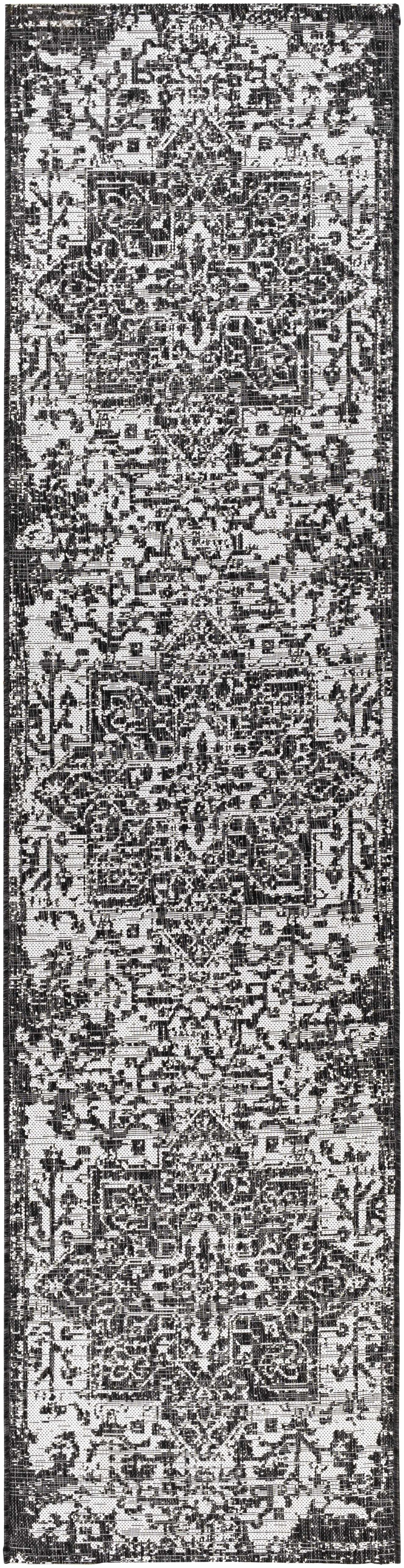 Hauteloom Kilmacolm KLMC Black Machine Made Polypropylene Rug