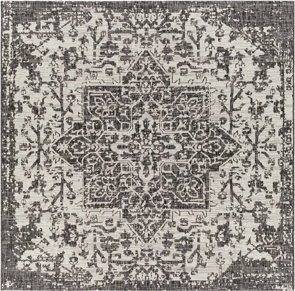 Hauteloom Kilmacolm KLMC Black Machine Made Polypropylene Rug