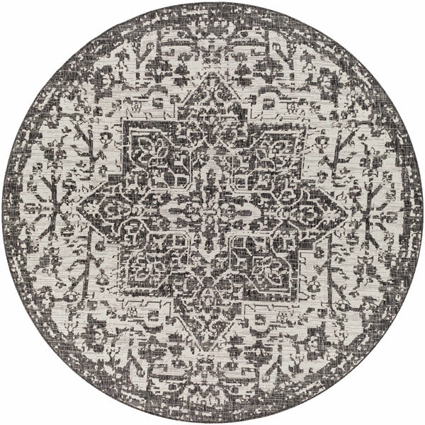 Hauteloom Kilmacolm KLMC Black Machine Made Polypropylene Rug