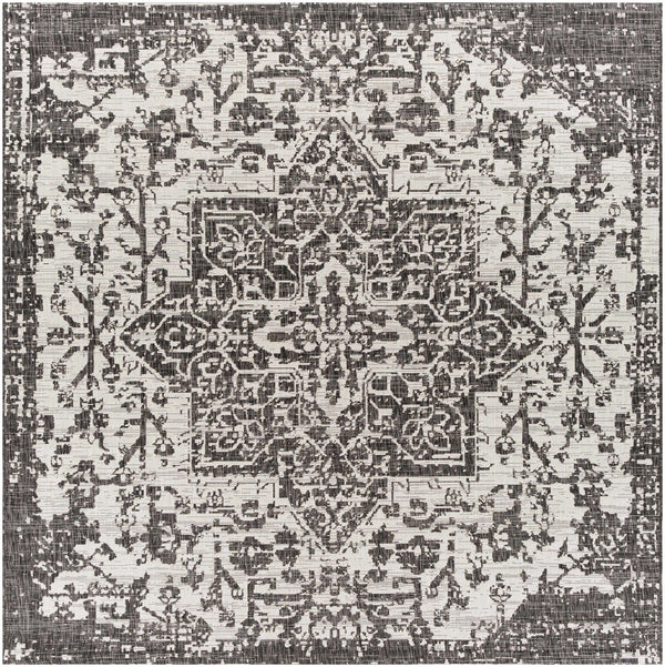 Hauteloom Kilmacolm KLMC Black Machine Made Polypropylene Rug