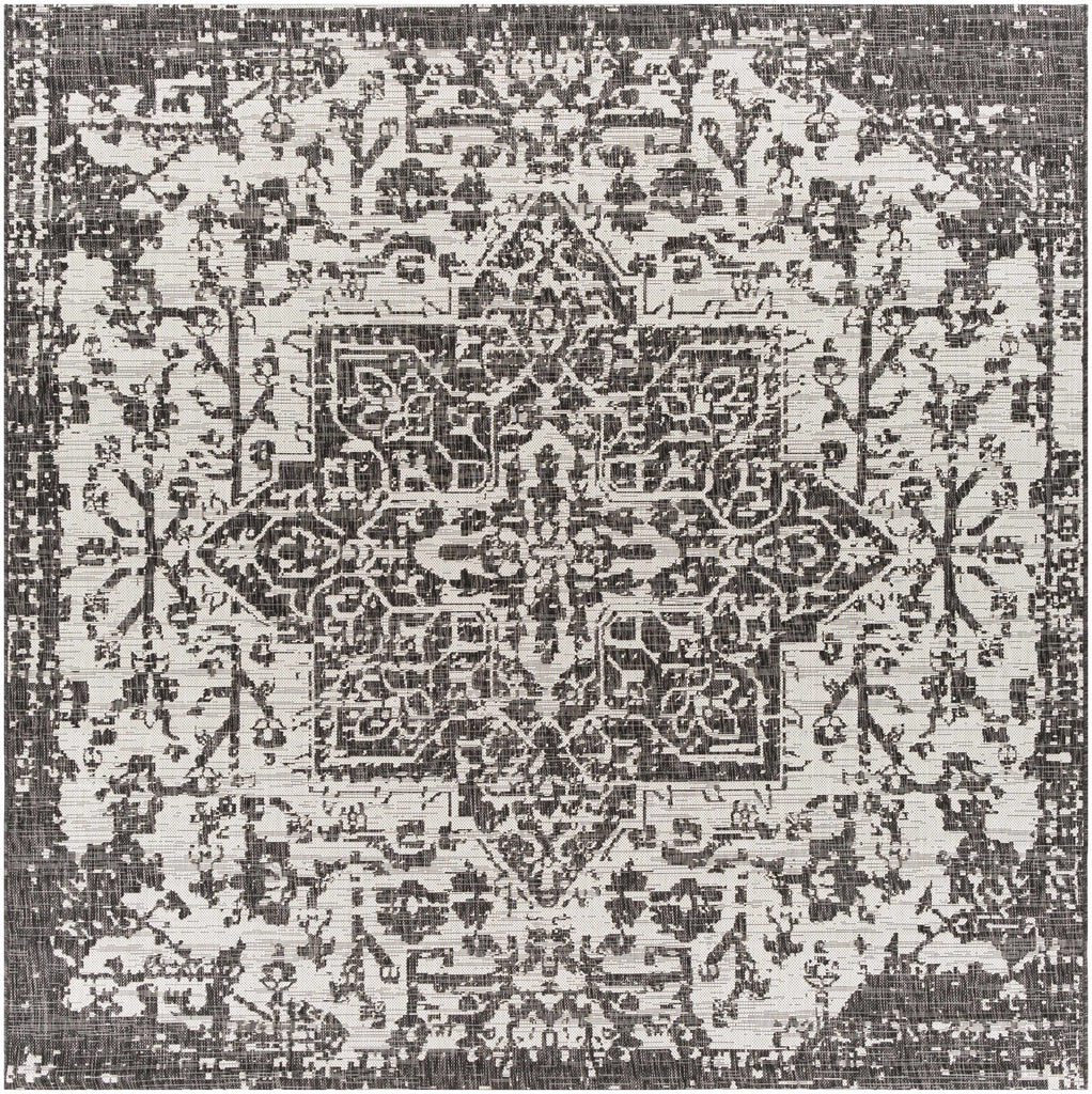 Hauteloom Kilmacolm KLMC Black Machine Made Polypropylene Rug