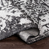 Hauteloom Kilmacolm KLMC Black Machine Made Polypropylene Rug