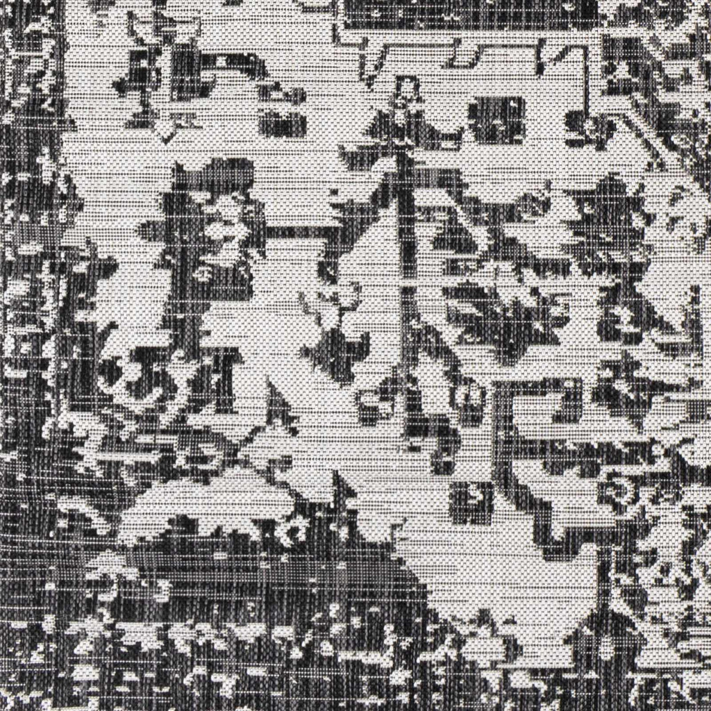 Hauteloom Kilmacolm KLMC Black Machine Made Polypropylene Rug