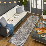 Hauteloom Kilmacolm KLMC Black Machine Made Polypropylene Rug