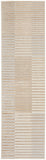 nourison brushstrokes bsk04 beige silver rug