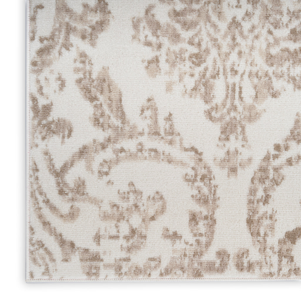 nourison jubilant jub09 ivory beige rug