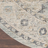 nourison lynx lnx07 light blue rug