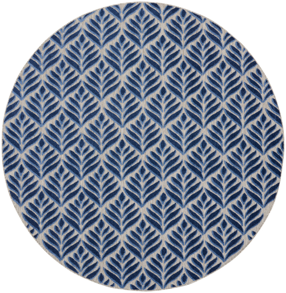 nourison aloha alh35 blue rug