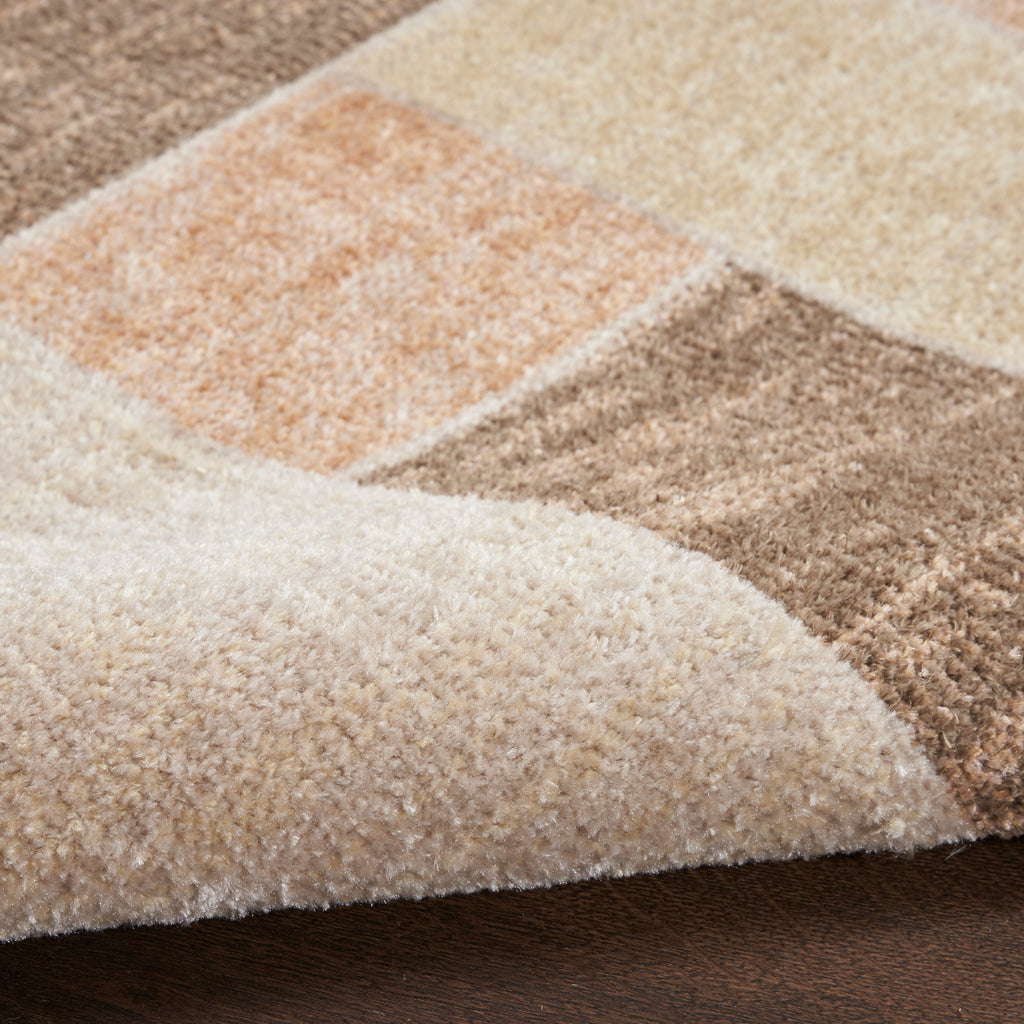 nourison astra machine washable asw09 beige multicolor rug