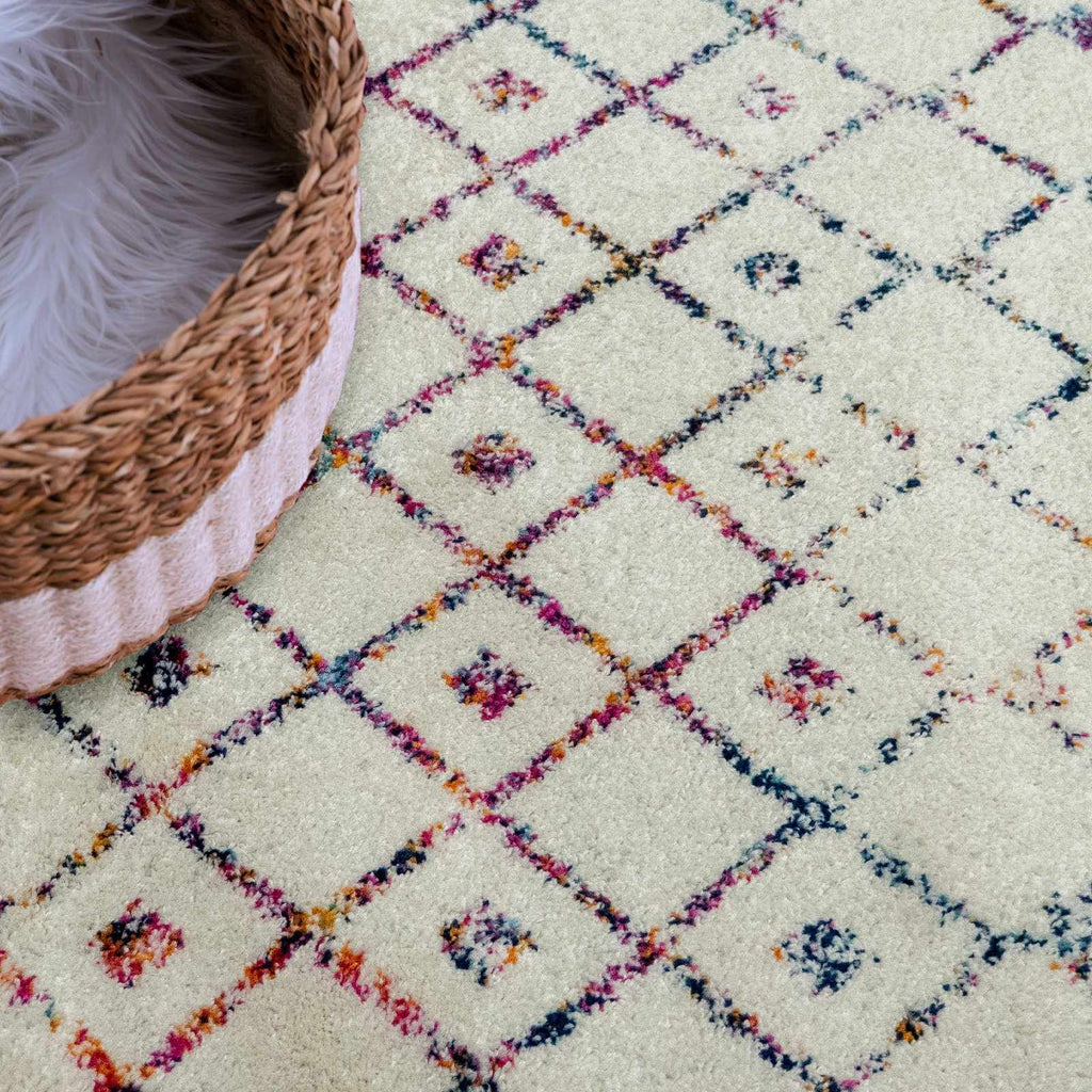 Hauteloom MARASH KMRSH4600 Purple Machine Made Polypropylene Rug