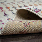 Hauteloom MARASH KMRSH4600 Purple Machine Made Polypropylene Rug