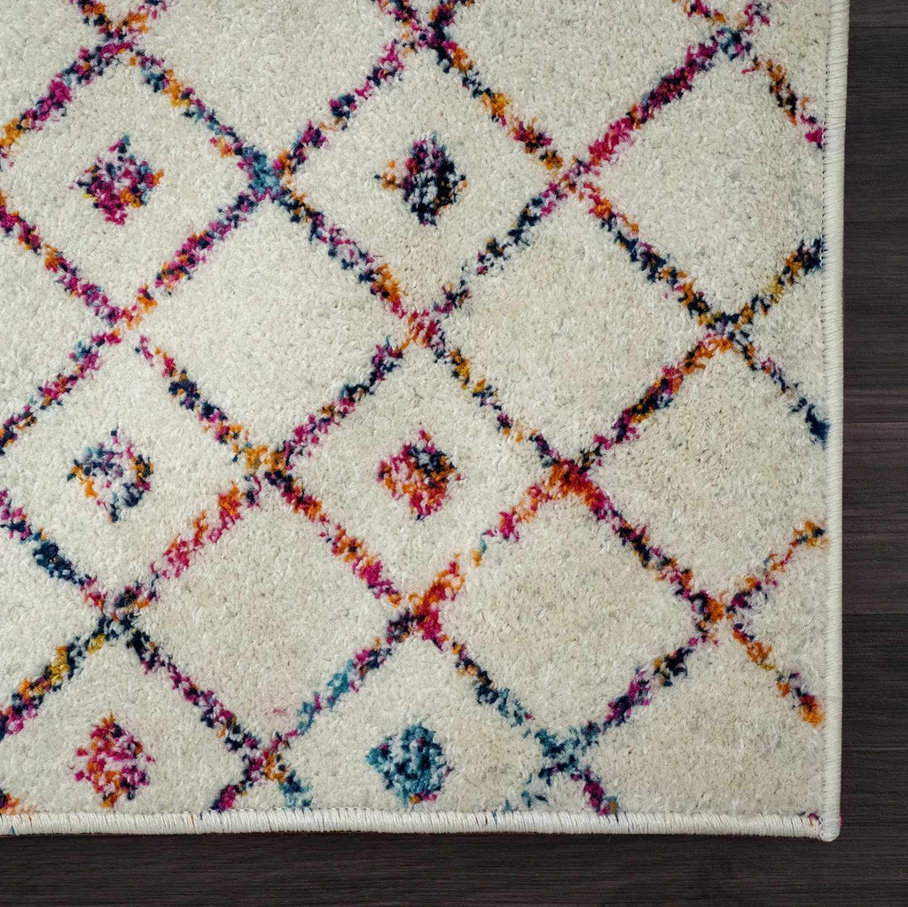 Hauteloom MARASH KMRSH4600 Purple Machine Made Polypropylene Rug