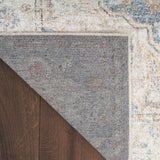 nourison astra machine washable asw12 denim multicolor rug