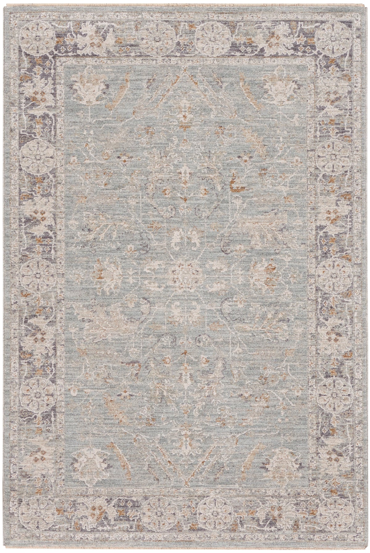 nourison infinite ift01 blue ivory rug