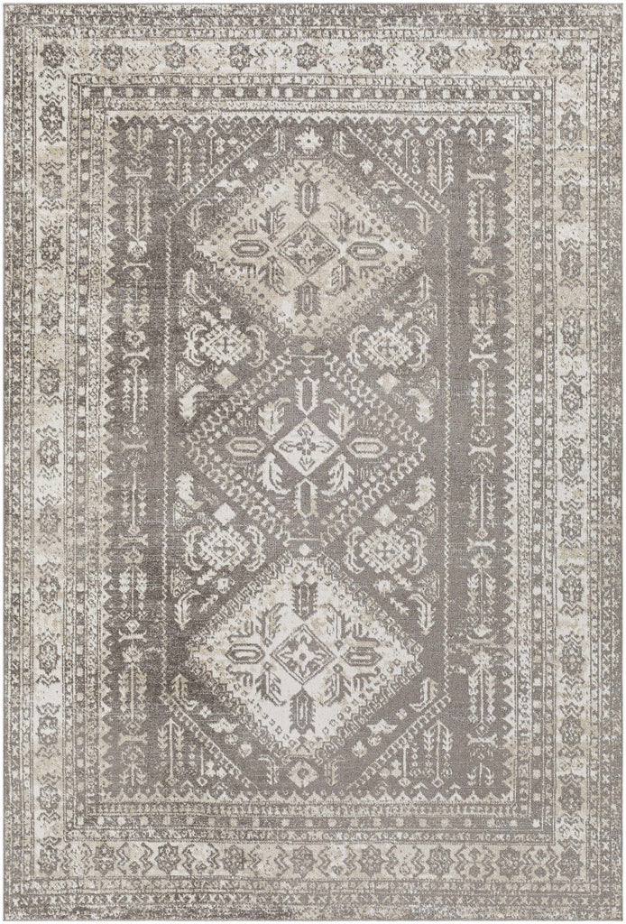 Hauteloom Kingscourt KNGSJ Cream Machine Made Polyester Rug