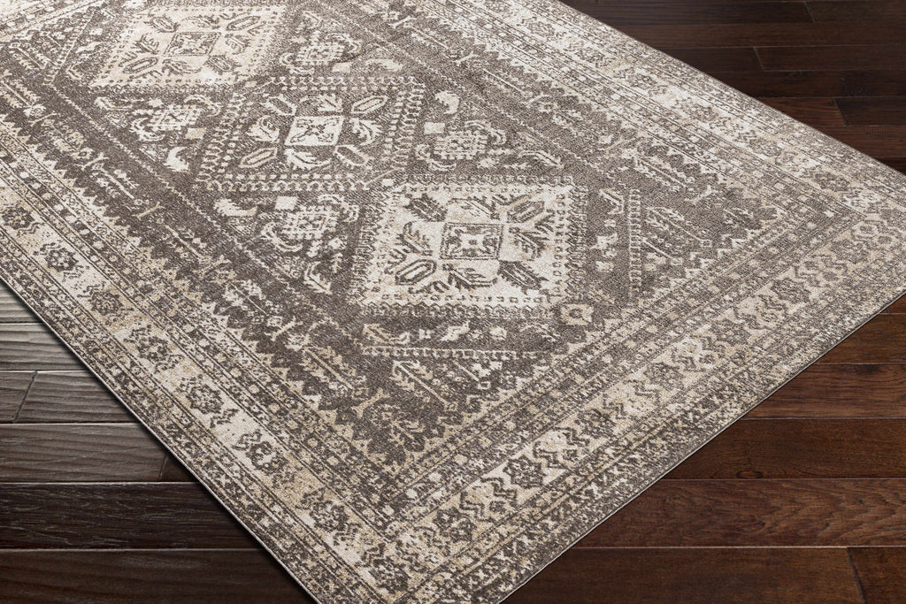 Hauteloom Kingscourt KNGSJ Cream Machine Made Polyester Rug