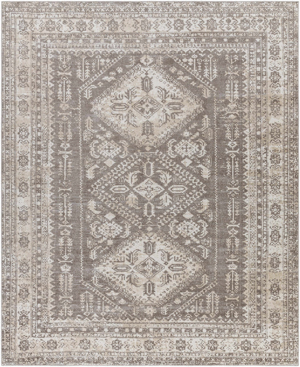 Hauteloom Kingscourt KNGSJ Cream Machine Made Polyester Rug